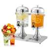 Studyset 4.4 Gallon Party Drink Dispenser, Stainless Steel Water Jar With Stand, Iced Beverage Drink Dispenser For Parties, Commercial Hot Cold Juicer For Parties, Weddings & Catering Events